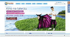 Desktop Screenshot of chgalerianadjeziorem.pl