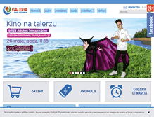 Tablet Screenshot of chgalerianadjeziorem.pl